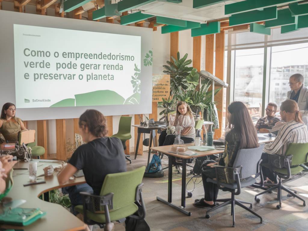 Como o empreendedorismo verde pode gerar renda e preservar o planeta