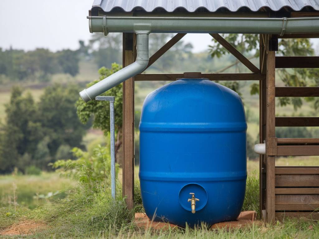 Técnicas de coleta de água da chuva para uso doméstico